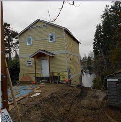A home in Olympia, WA, where we've performed EV charger installation services