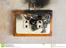 burnt out outlet