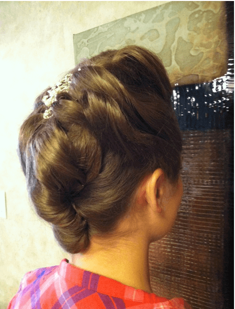 Bridal Modern French Twist — Bethlehem, PA — From Hair to Eternity