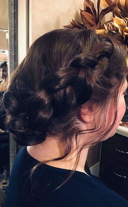 Vintage French Braided Up-do — Bethlehem, PA — From Hair to Eternity