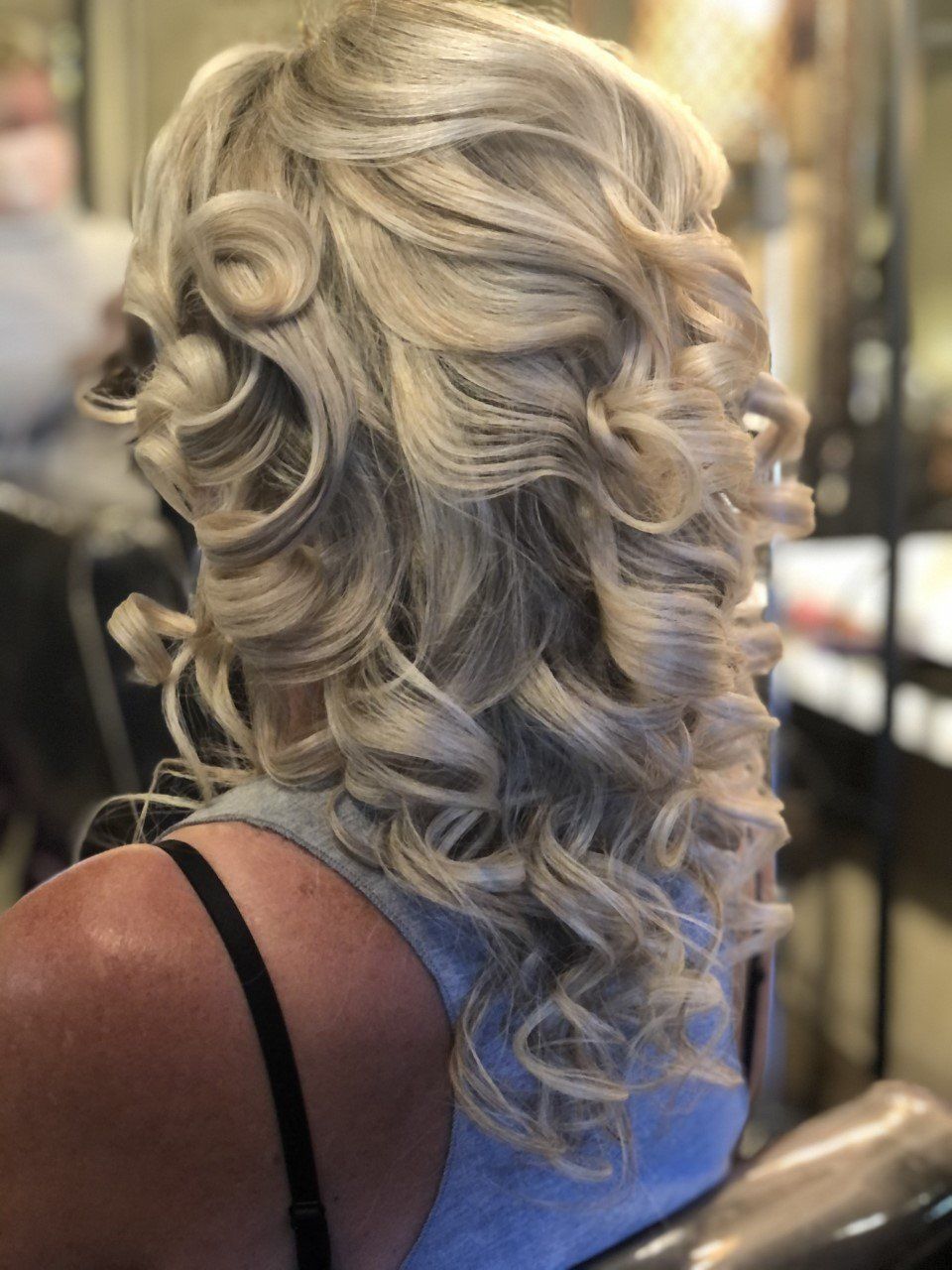 Elegant Long Wedding Hairstyle — Bethlehem, PA — From Hair to Eternity