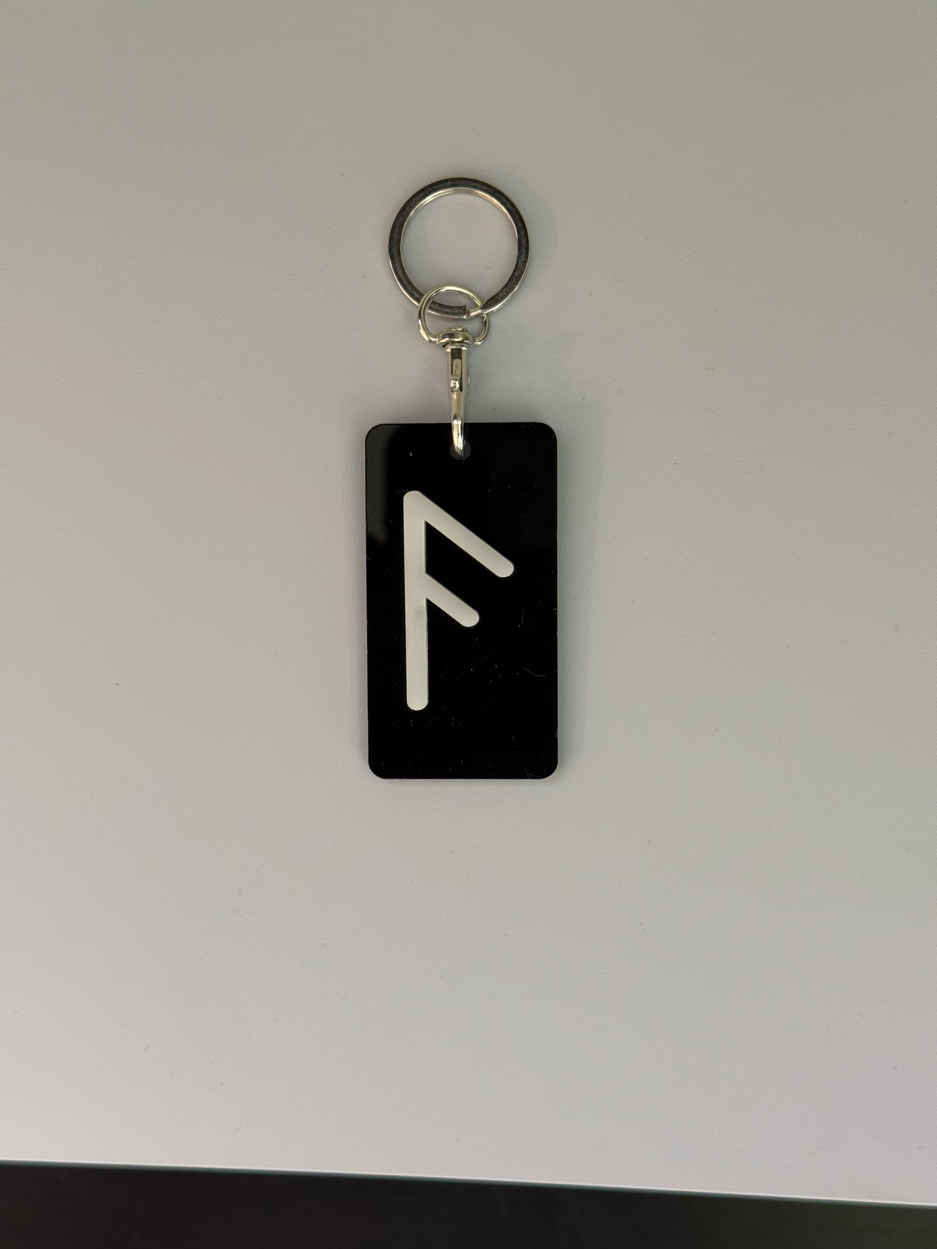 Nordic Runes Keychain