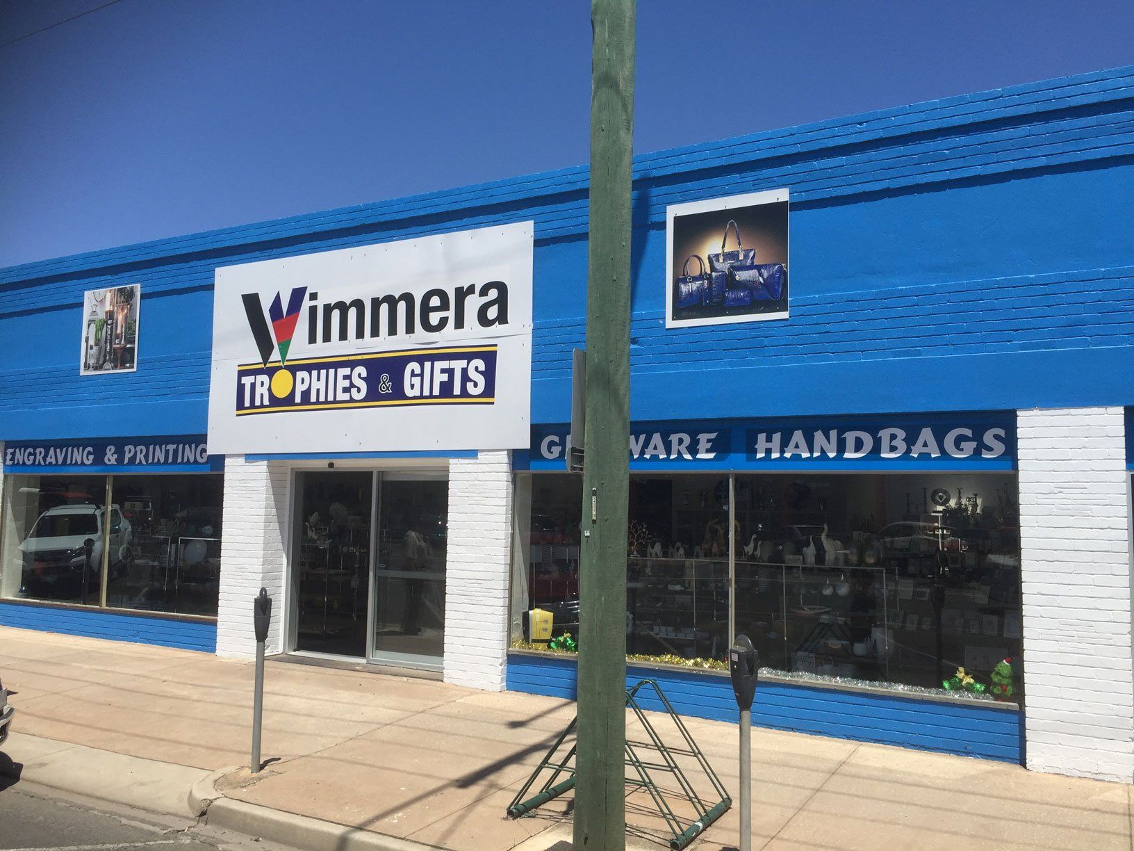 outside view of wimmera trophies and gifts