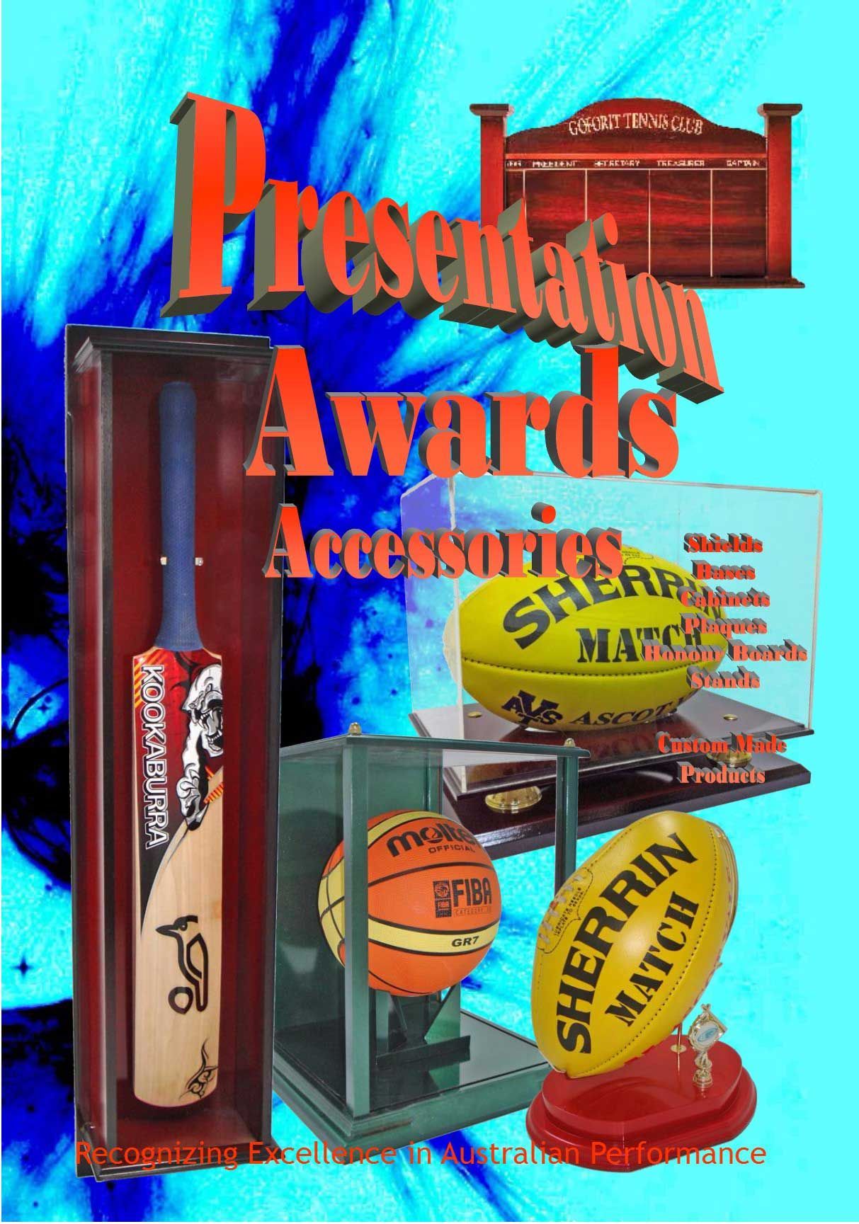 presentation awards accessories