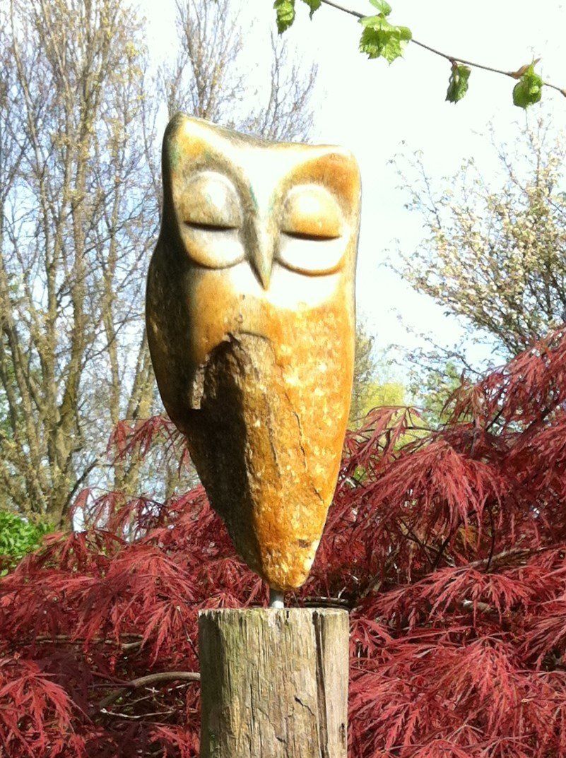 Uiltje van serpentijn Laura Ruhe