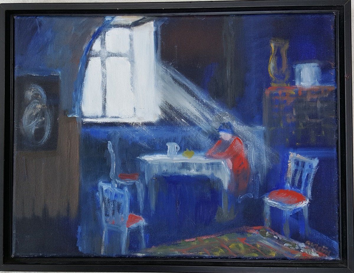 Schilderij Lichtstraal Annekoos Kleijn