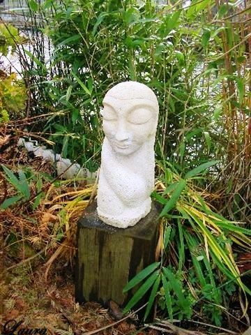 Tuinbeeld Frans kalksteen Laura Ruhe