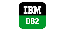 IBM DB2 logo showcasing enterprise-grade database support offered by BlueFlame Technology Solutions in Conshohocken, PA. Trusted DBA services for high-volume, mission-critical environments across diverse industries.