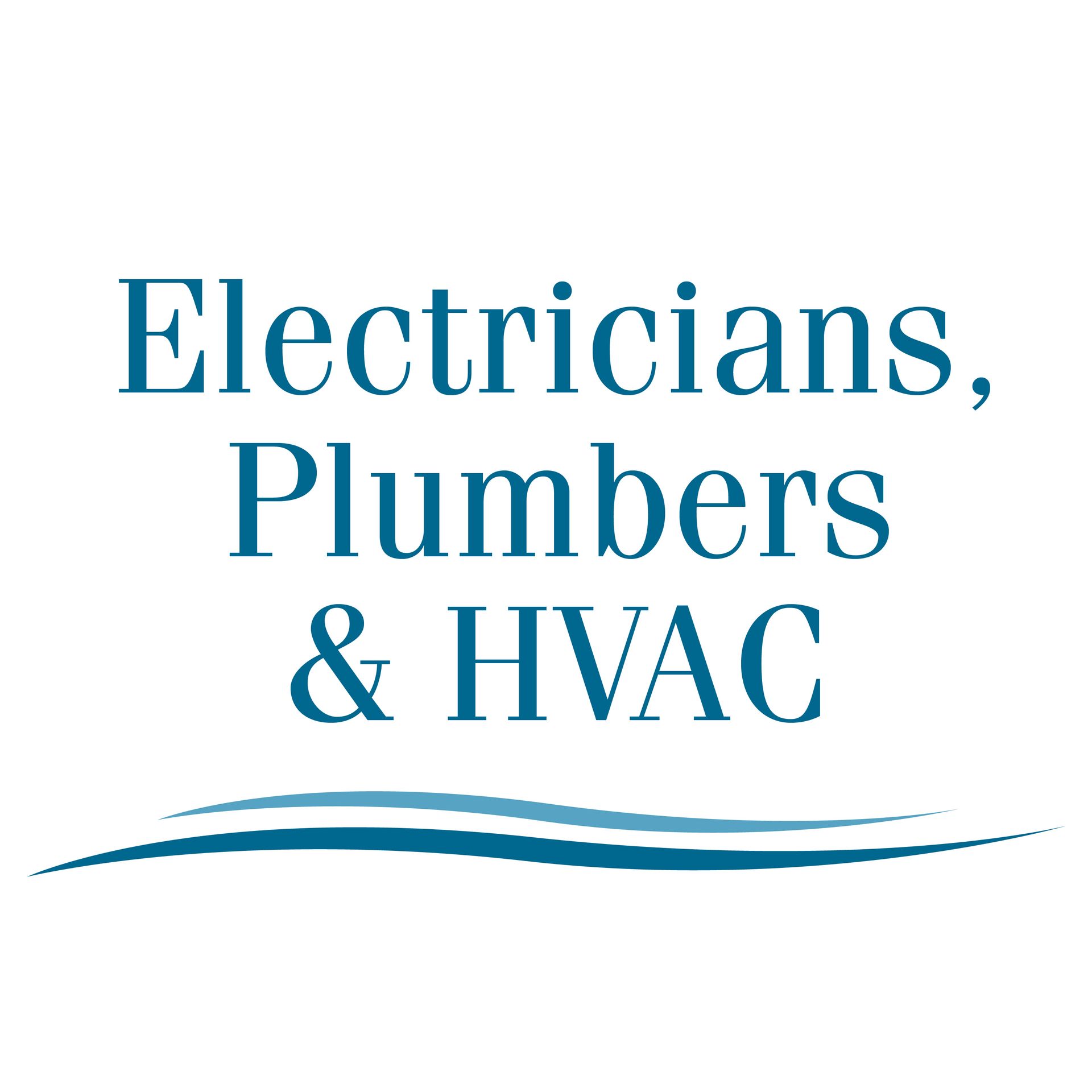 Electricians, Plumbers & HVAC