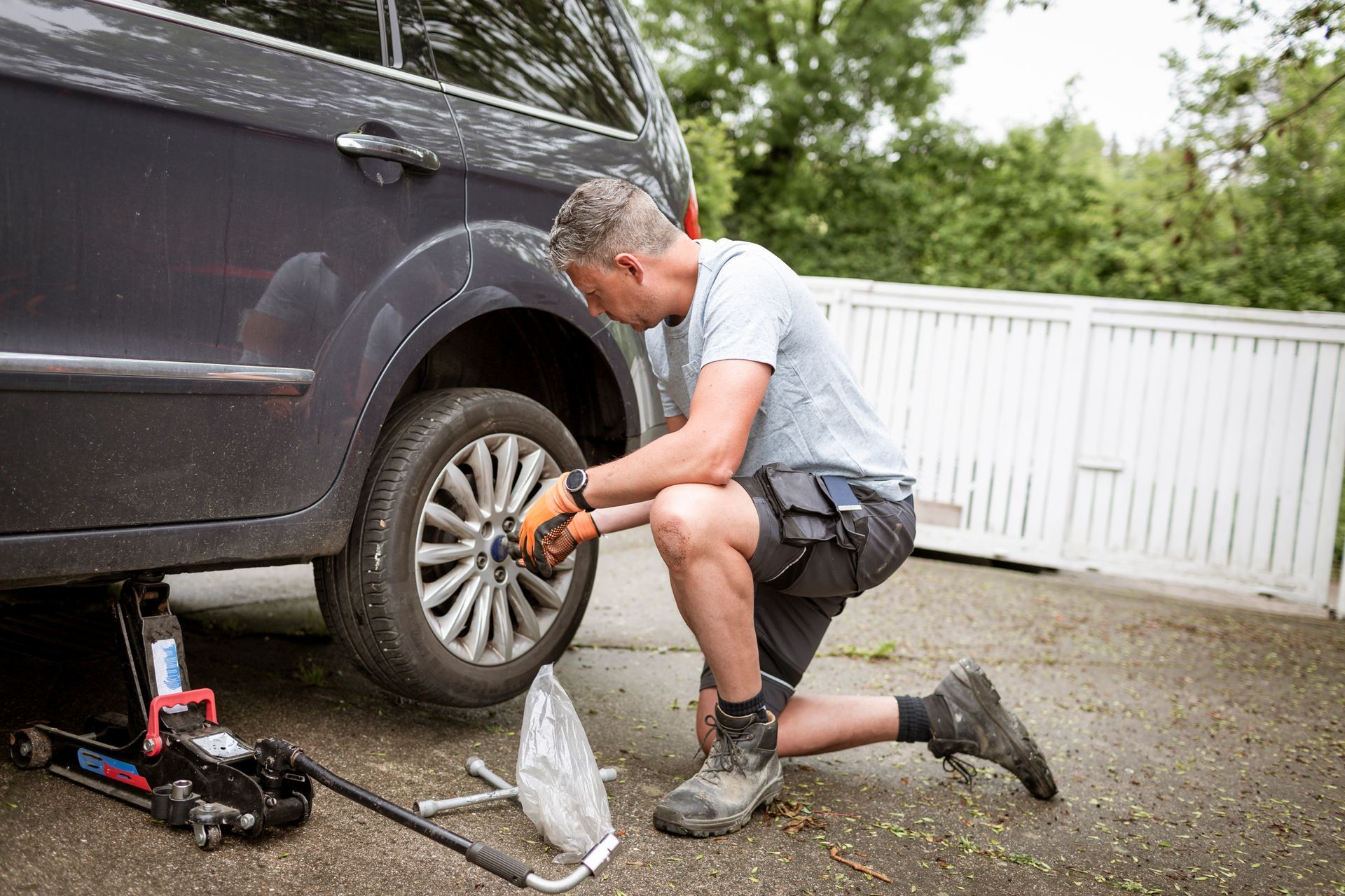 roanoke rim repair completing a repair