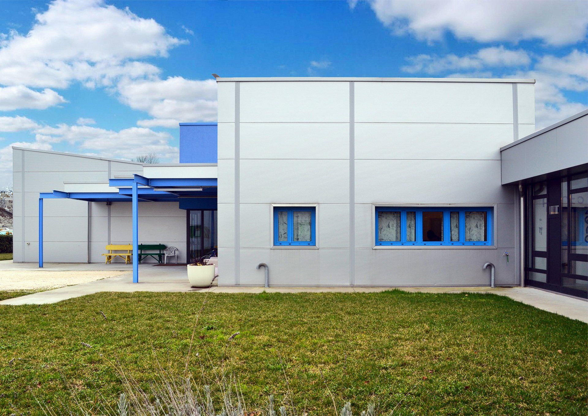 Vista della corte interna