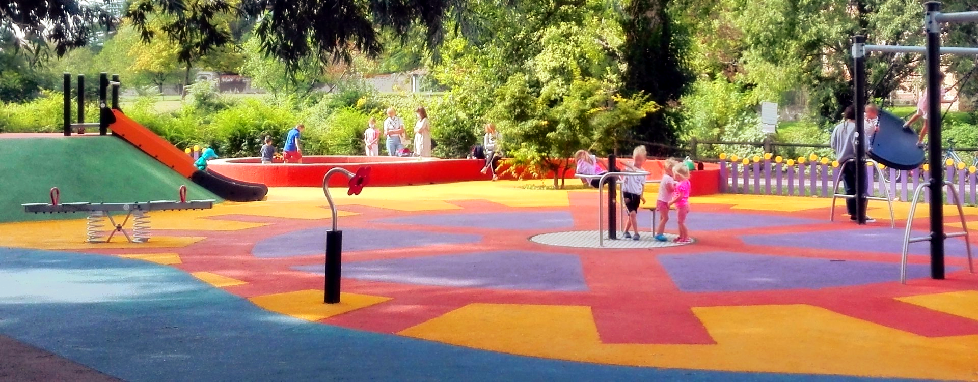 parco giochi inclusivo di San Valentino a Pordenone