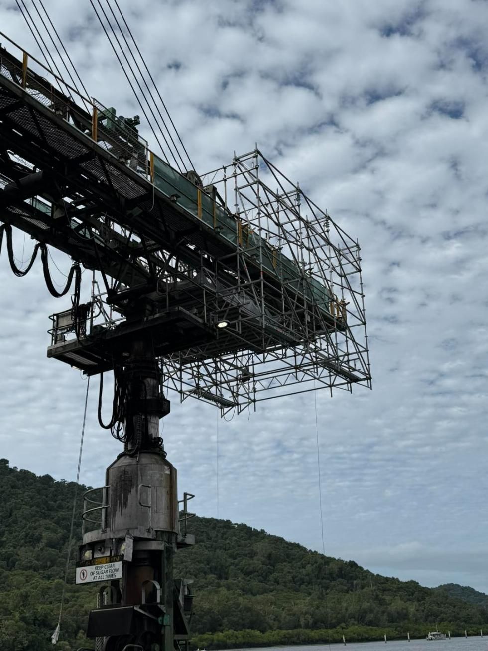Scaffolding Structure Under a Cloudy Sky — T & T Scaffolding in Gordonvale, QLD