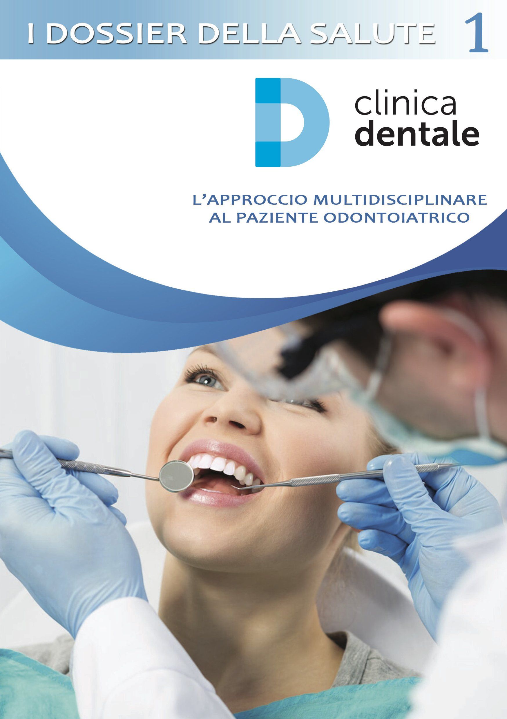 un'immagine di un dentista che esamina i denti di un paziente