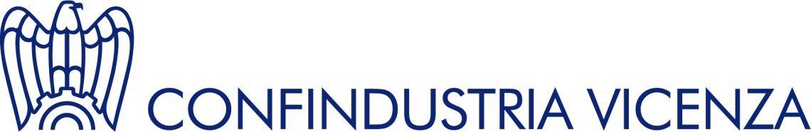 A logo for a company called confindustria vicenza