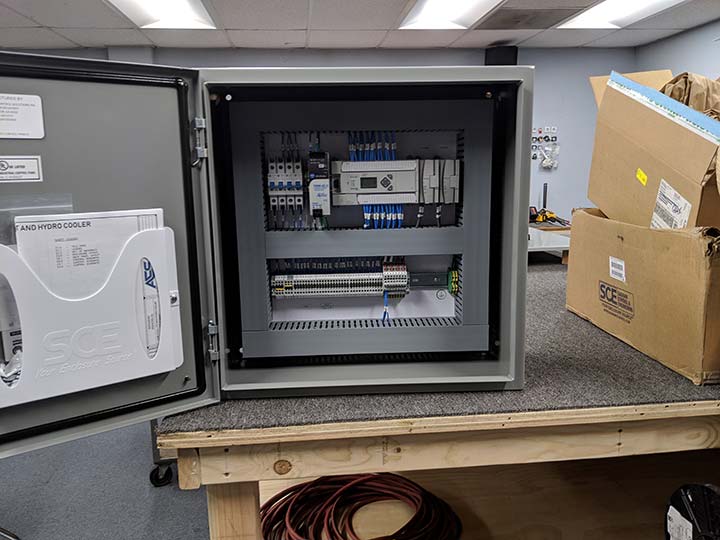 Cherry Shed Control Panel Project