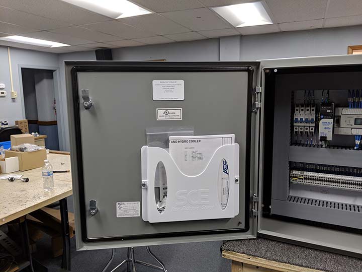 Cherry Shed - Pit Level Control Panel