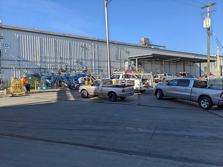 Electrical Install for Cherry Shed Skid