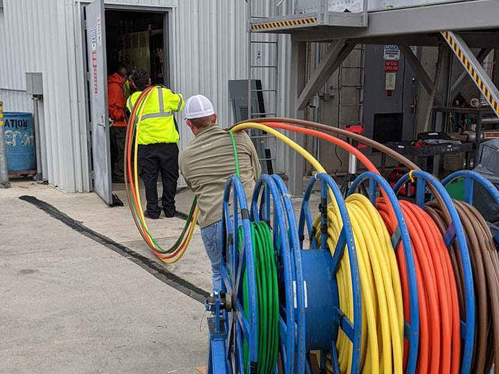 Cherry Shed Electrical Install