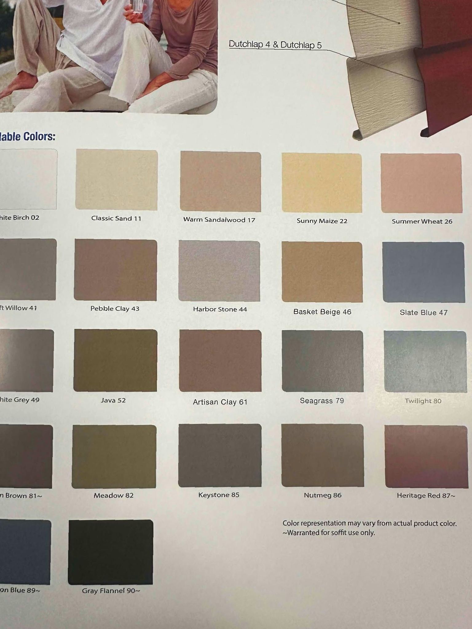 A sheet of paper with many different colored squares on it