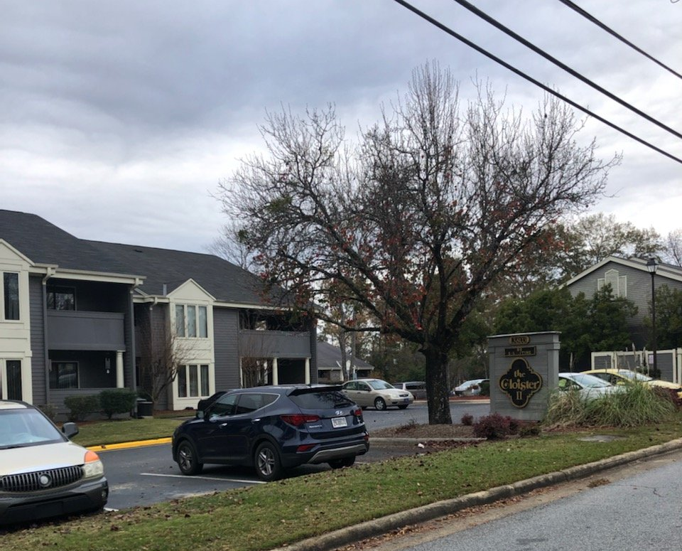 Retro Living Room Interior — Columbus, GA — Cloister Apartments