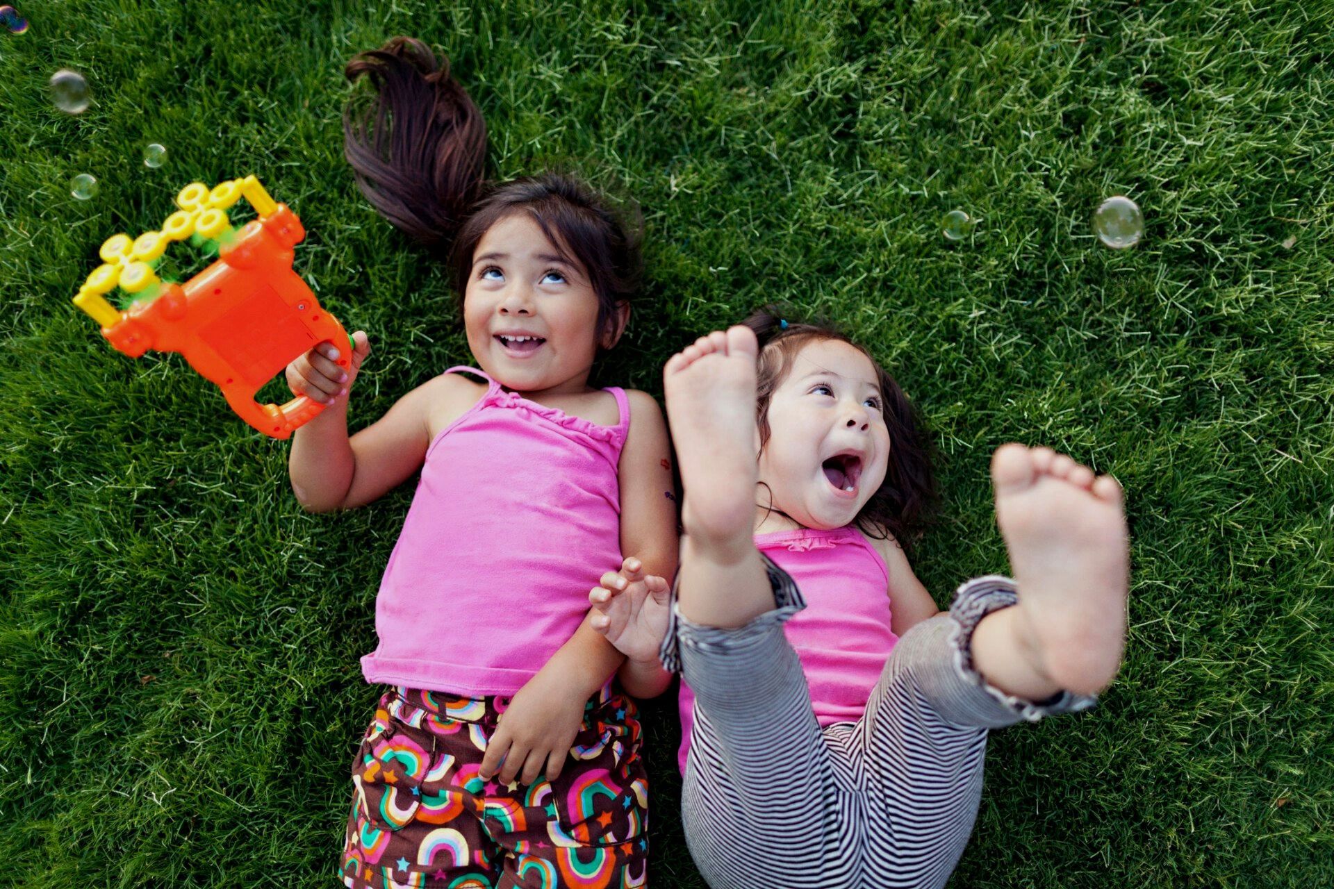 Kids Playing with Bubble Machine | San Antonio, Texas | Children Matter - Family Life Center