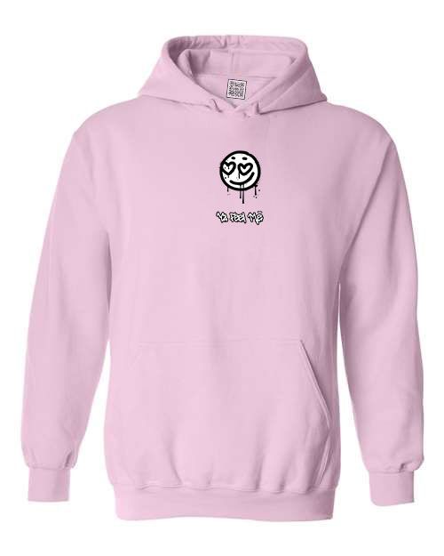 a hoodie with a colorful design on it