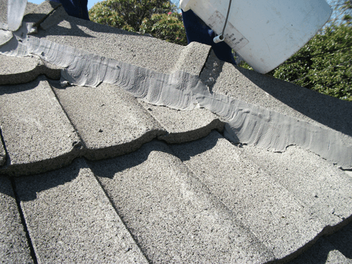 Great looking grey tile roof