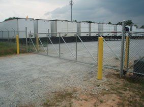 Commercial Building Fence — Greenville, SC — Pioneer Fence in Greenville