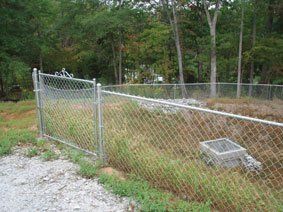 White Chain-link Fence — Greenville, SC — Pioneer Fence in Greenville