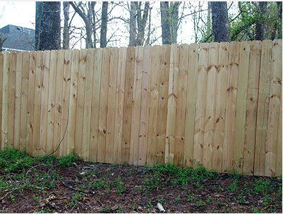 Dog-Eared Picket Fence — Greenville, SC — Pioneer Fence in Greenville
