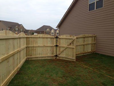 Natural Wood Fence — Greenville, SC — Pioneer Fence in Greenville
