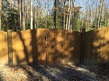 Arched Privacy Fence — Greenville, SC — Pioneer Fence in Greenville