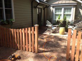 Scalloped Wooden Fence — Greenville, SC — Pioneer Fence in Greenville