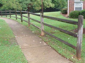 Three-rail Wooden Fence — Greenville, SC — Pioneer Fence in Greenville