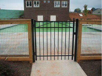 Community Pool Fence — Greenville, SC — Pioneer Fence in Greenville
