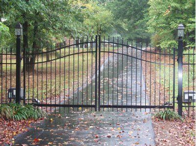 Aluminum Fence in Autumn — Greenville, SC — Pioneer Fence in Greenville