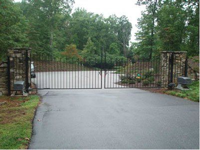 Access Aluminum Fence Gate — Greenville, SC — Pioneer Fence in Greenville