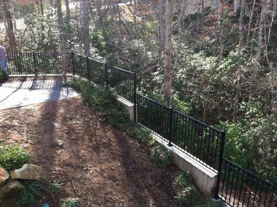 Forest Aluminum Fence — Greenville, SC — Pioneer Fence in Greenville