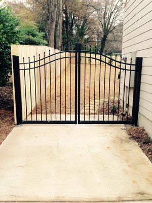 Custom Double Fence Gates — Greenville, SC — Pioneer Fence in Greenville