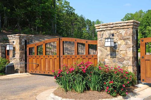 Residential Automated Gate — Greenville, SC — Pioneer Fence in Greenville