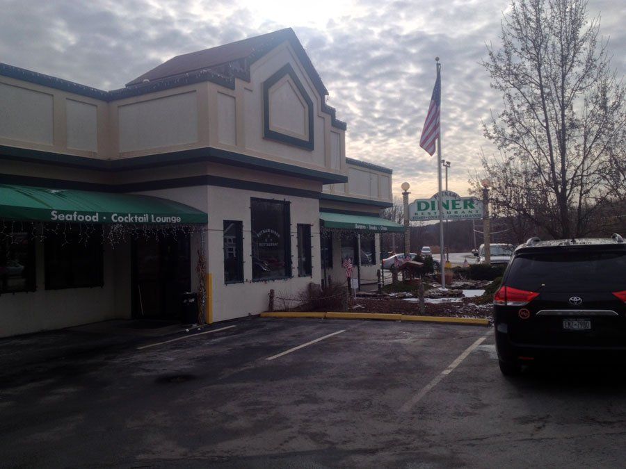 outside of diner3 side of building