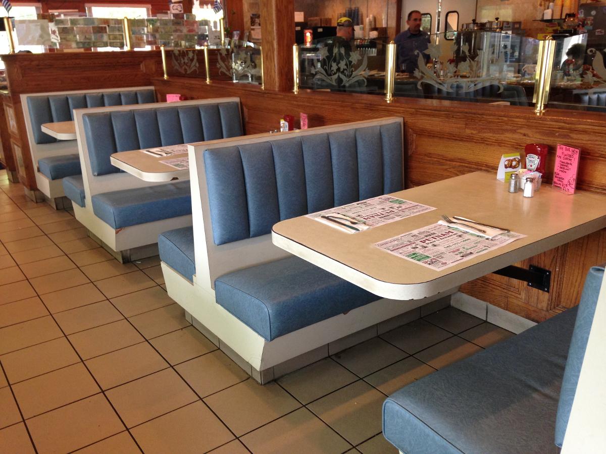 inside of diner3- booths