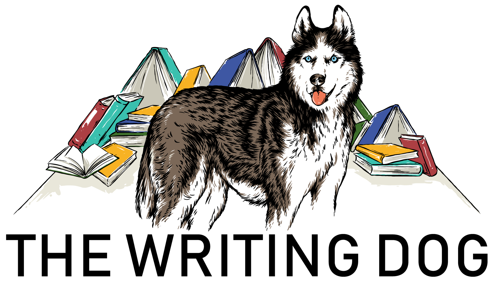 The Writing Dog Logo
