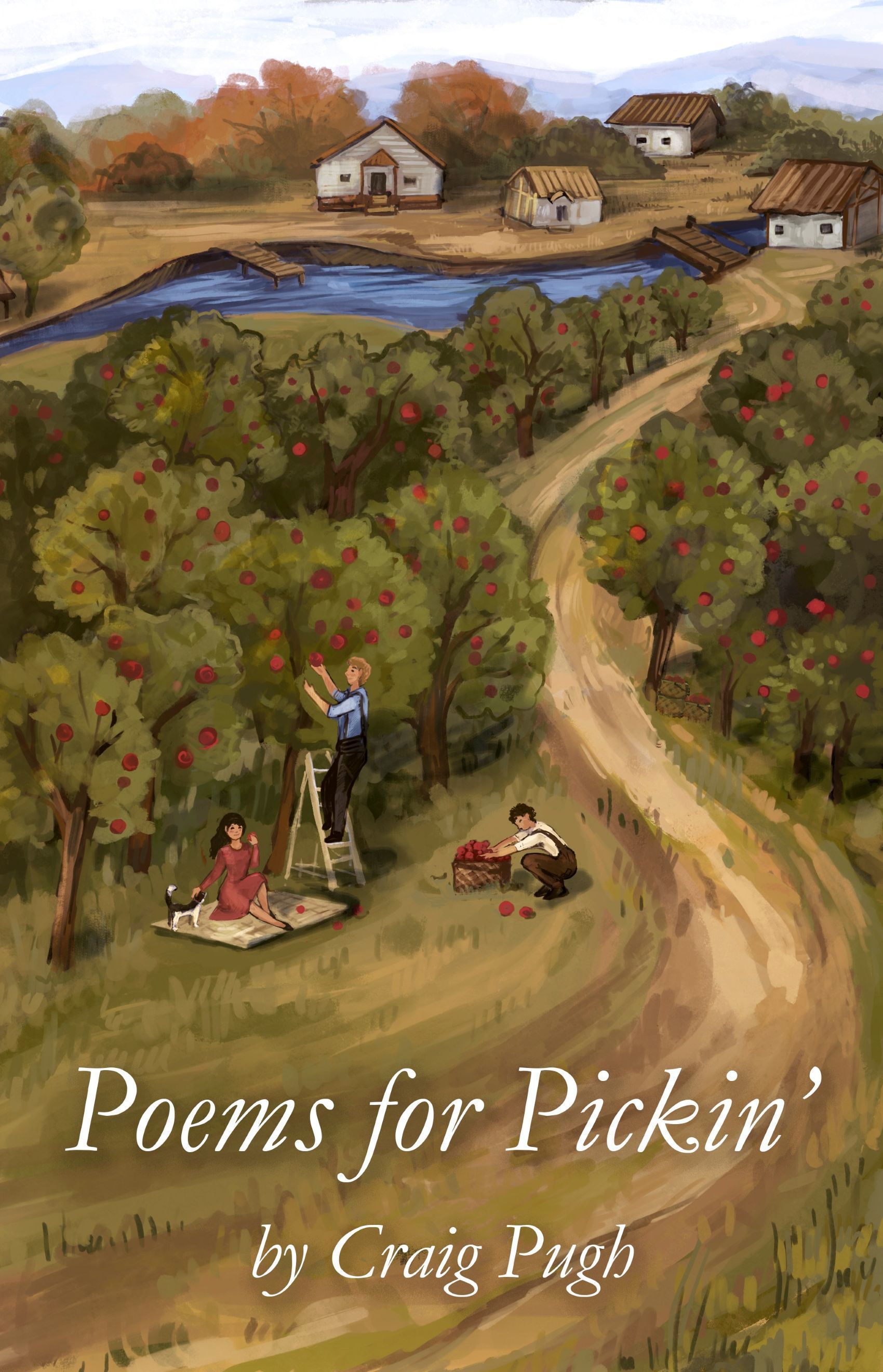 The front cover of Poems for Pickin', by Craig Pugh
