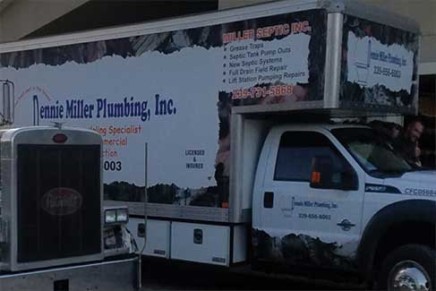 company truck - Septic and Plumbing Service in Fort Myers, FL