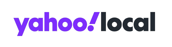 Yahoo! Local logo in purple and black.