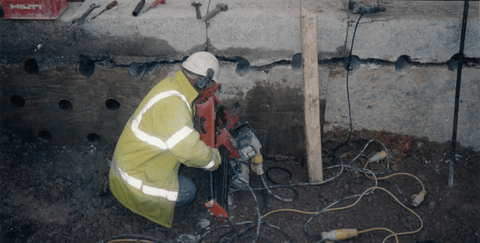 diamond drilling service to cut the sones