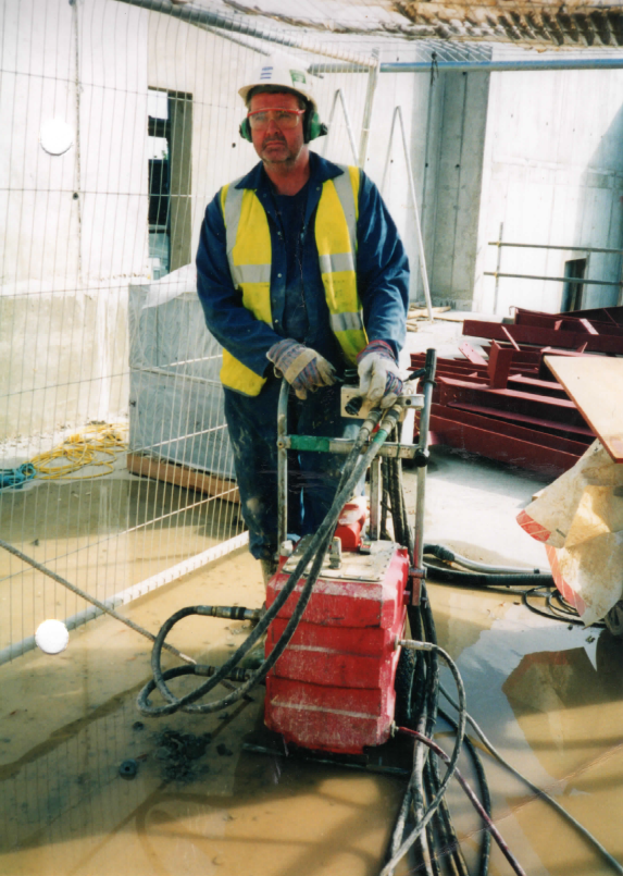wall drilling equipment