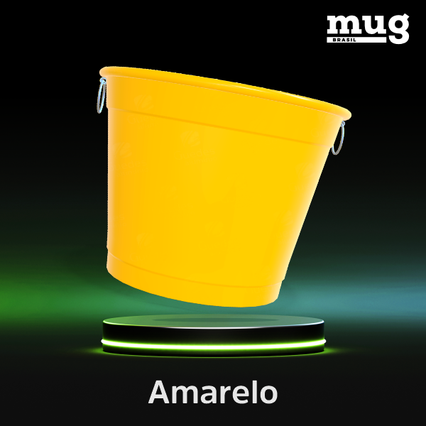 balde de aluminio para gelo diferentes cores, brilhantes e foscos